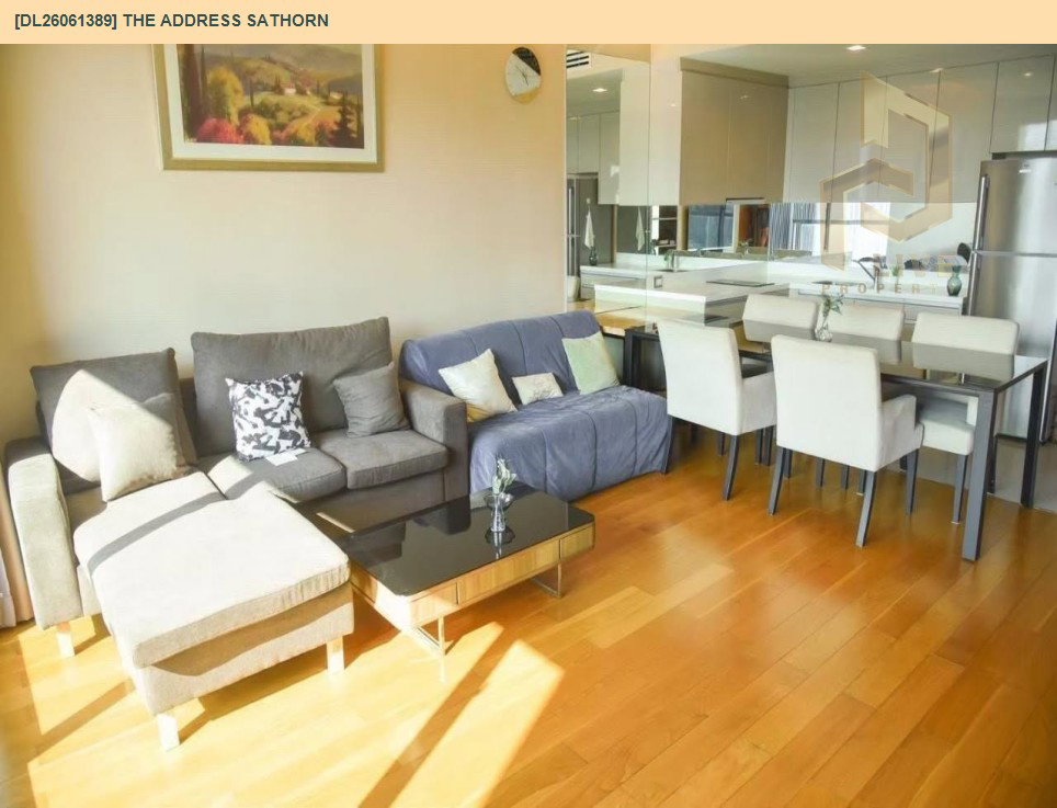 รูป DL26061389 ขายคอนโด ดิ แอดเดรส สาทร (The Address Sathorn) ใกล้ BTS เซ็นต์หลุยส์ พร้อมเข้าอยู่ โทรด่วน 0653619502 LineID @952jdxxk - รูปที่ 3/12