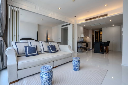 *AP197* ให้เช่ายูนิตพิเศษ✨The Bangkok Sathorn l Luxury Living ห้องสวยคลีน | Private Lift | 1BR 60 ตร.ม. | ติด BTS สุรศักดิ์ | พร้อมเข้าอยู่