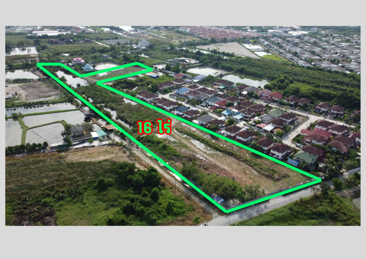 รูป Land for Sale | ขายที่ดินแปลงศักยภาพสูง  📍 ทำเลประชาอุทิศ 76 เขตทุ่งครุ กรุงเทพฯ  เนื้อที่ 16 ไร่ - รูปที่ 2/11
