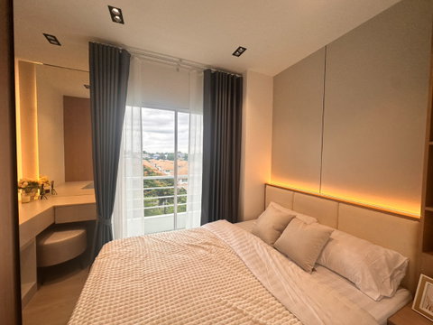 ขายคอนโด วันพลัสเจ็ดยอด 2 ห้องพร้อมอยู่ ตกแต่งใหม่จัดเต็ม ราคานี้ฟรีโอน!! โทร 082-389-9314 บู