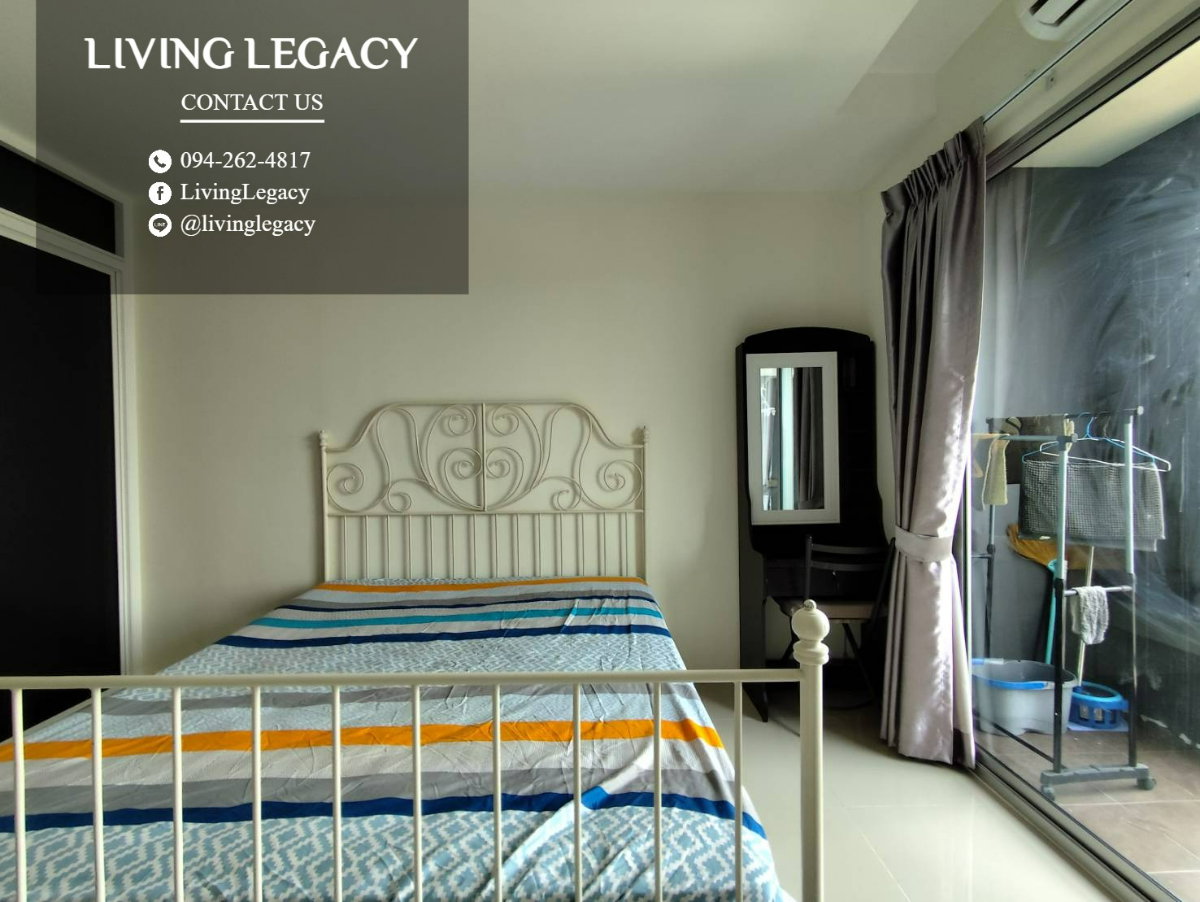 รูป SRSDJW เช่าด่วน คอนโด Asakan Place Srinakarindra 29 ตร.ม. | ชั้น 5 | 1 นอน 1 น้ำ | 8,500 บาท/เดือน | LINE: @livinglegacy - รูปที่ 5/10