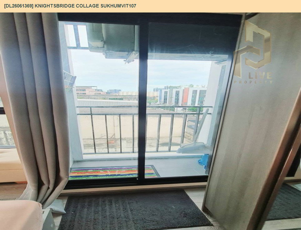 รูป DL26061369 ให้เช่าคอนโด ไนท์บริดจ์ คอลลาจ สุขุมวิท 107 (KNIGHTSBRIDGE COLLAGE SUKHUMVIT107) ใกล้ BTS แบริ่ง พร้อมเข้าอยู่ โทรด่วน 0653619502 LineID @952jdxxk - รูปที่ 10/12