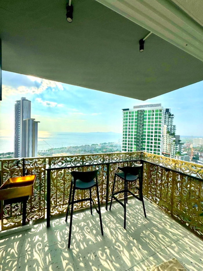 รูป ให้เช่า The Grand Jomtien Pattaya Beach คอนโดติดทะเลจอมเทียน (CPT037) - รูปที่ 8/9