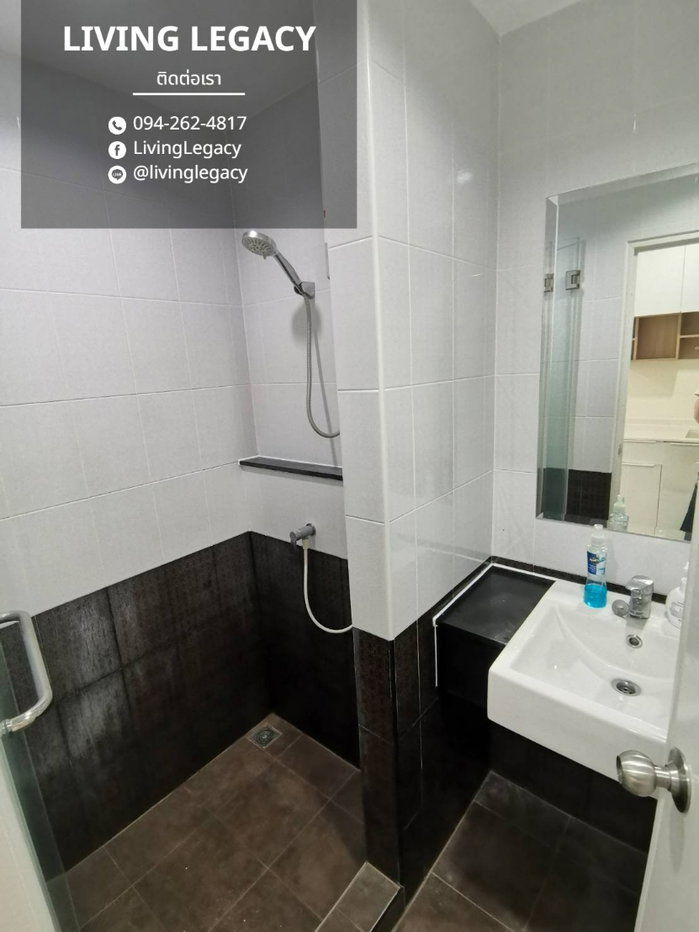 รูป SX5RV6 เช่าด่วน คอนโด Asakan Place Srinakarindra 28 ตร.ม. | ชั้น 17 | 1 นอน 1 น้ำ | 8,500 บาท/เดือน | LINE: @livinglegacy - รูปที่ 8/10