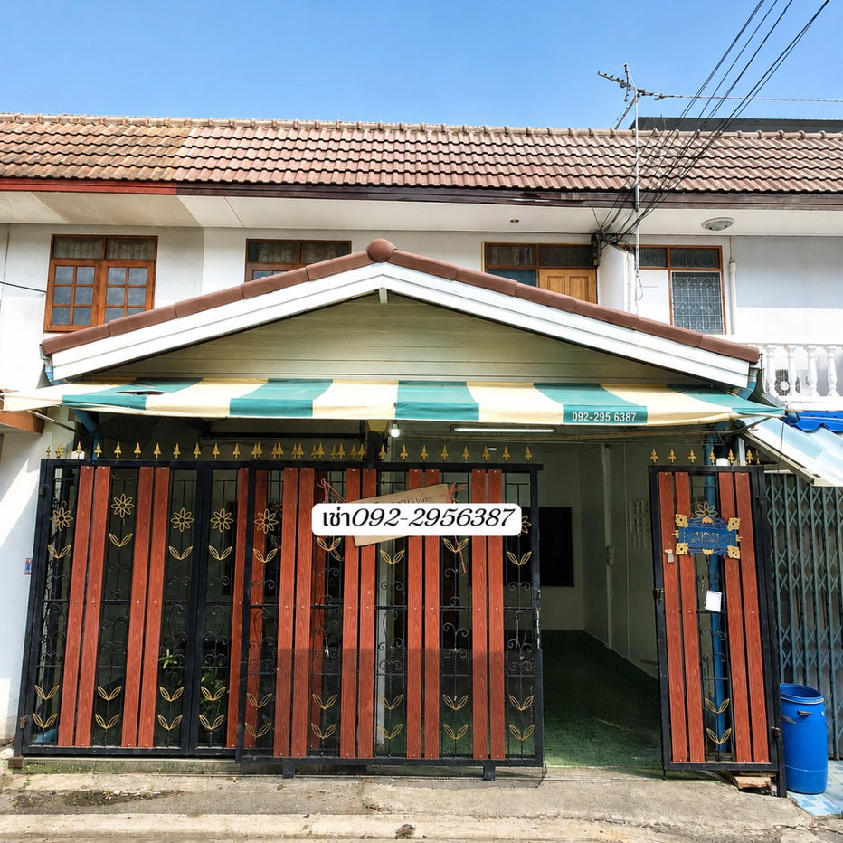 รูป #ให้เช่าบ้าน ทำเลทอง​ ถ.ประเส​ริฐมนูญกิจ30 นวมินทร์  มี 2ห้องนอน​ 1ห้องน้ำ เช่า 10,000 บาท/เดือน #เลี้ยงสัตว์ได้ #พร้อมแอร์และเครื่องซักผ้าตู้เย็น - รูปที่ 1/15