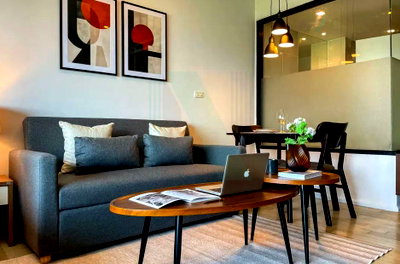 Condos for rent : 🚩 For Rent Condo NOBLE SOLO Building 1, Floor 8,Studio, Room size 34 sqm