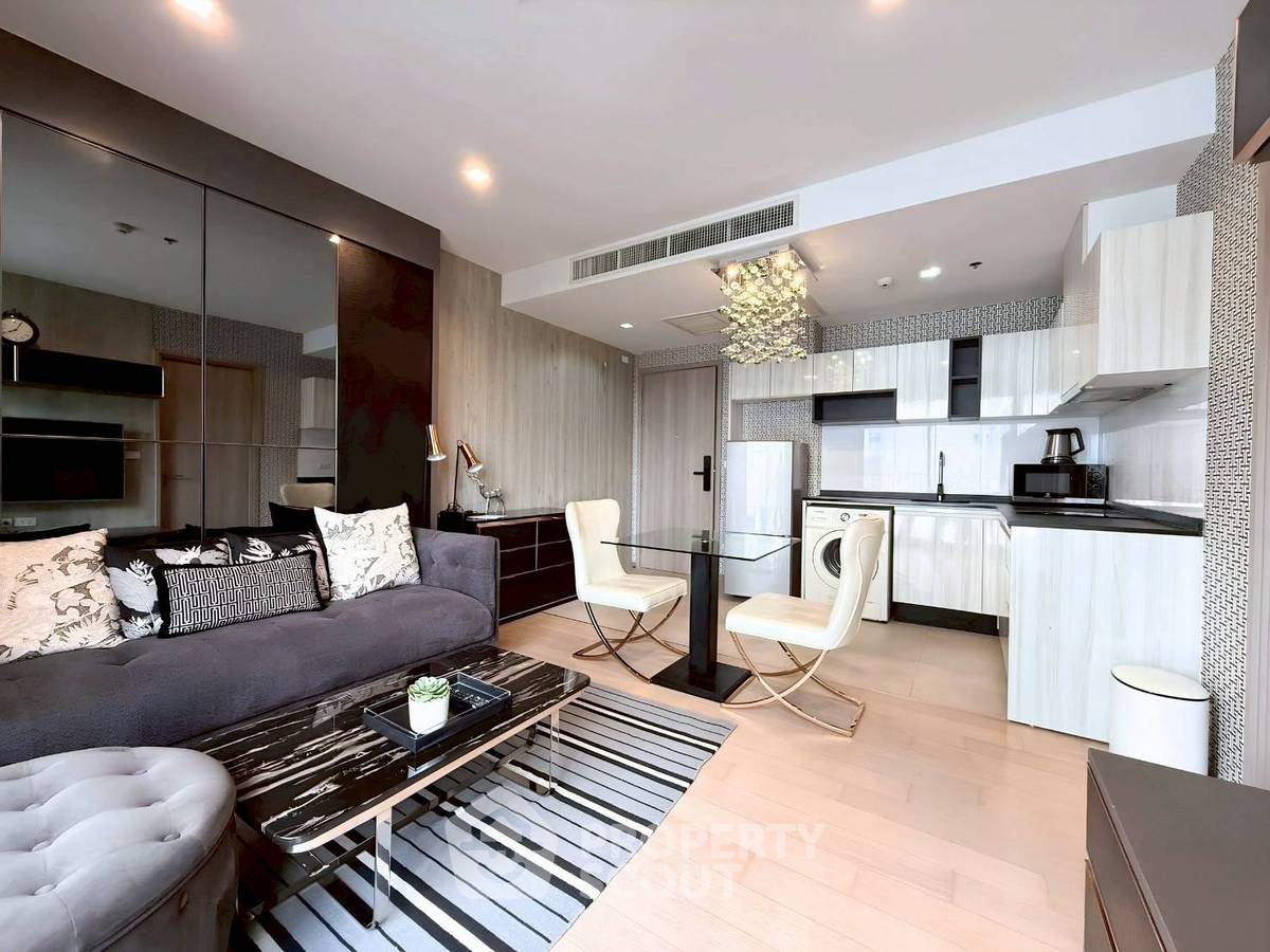 รูป คอนโด 1 ห้องนอน 51 ตร.ม. ชั้น 12A ที่ HQ Thonglor ใกล้ BTS ทองหล่อ (ID 3037325) - รูปที่ 3/9