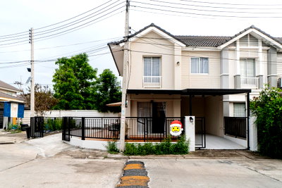 เช่าทาวน์โฮม ปทุมธานี : 🏡✨ บ้านเช่าพร้อมอยู่ พฤกษาวิลล์ 46/2 รังสิต-คลองสาม 3 ห้องนอน 2 ห้องน้ำ หลังมุมใหญ่พิเศษ อารมณ์บ้านแฝด ✨🏡