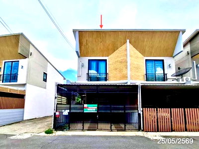 TOWN HOUSE 18.7 Sq.w. Phan Thong Chonburi for 1.9M