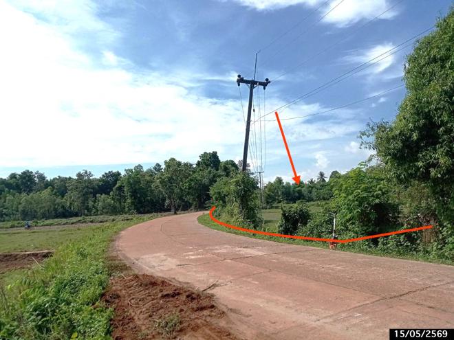 รูป ที่ดินว่างเปล่า 2636 ตร.วา เมืองสกลนคร สกลนคร 2.4M - รูปที่ 2/20