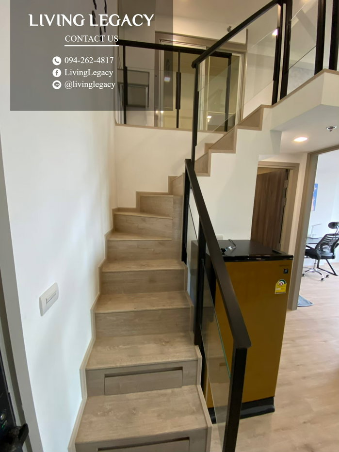 รูป TH6P1X เช่าด่วน Loft 38 ตร.ม. The Rich Rama 9 - Srinakarin | 1 นอน 1 น้ำ | 20,000 บาท/เดือน | LINE: @livinglegacy - รูปที่ 7/26