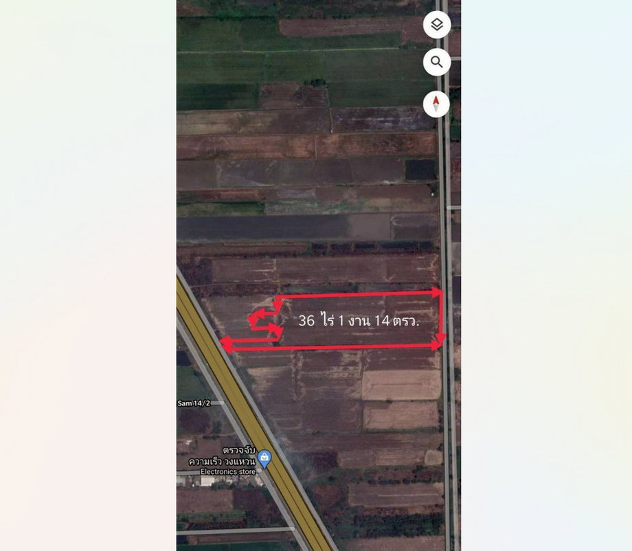 picture Call : 063-595-3995 Land for sale Khlong Sam, Khlong Luang, Pathum Thani Near Wat Phra Dhammakaya - 1/12