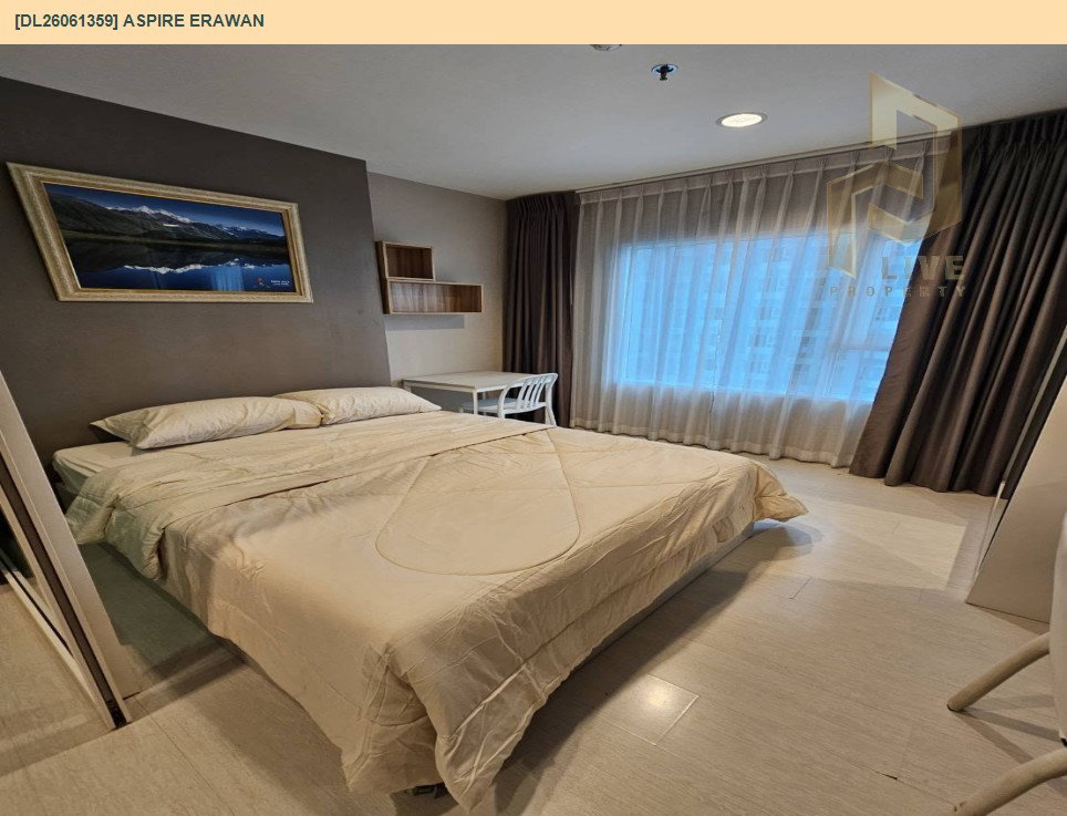 รูป DL26061359 ให้เช่าคอนโด แอสปาย เอราวัณ (Aspire Erawan) ใกล้ BTS ช้างเอราวัณ พร้อมเข้าอยู่ โทรด่วน 0653619502 LineID @952jdxxk - รูปที่ 4/11