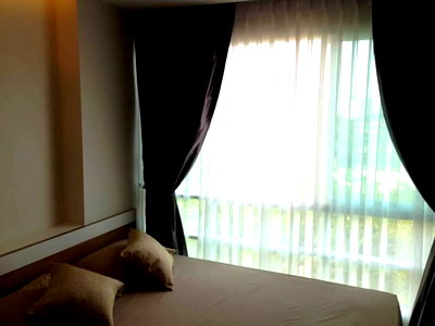 คอนโดให้เช่า : (ว่าง1สิงหาคม69)ให้เช่าEmerald Residence Ratchada - 1นอน 30ตรม. ชั้น5 ตึกA - Line:@hac55
