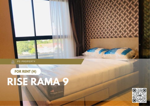 ให้เช่า ✨ Rise Rama 9 ✨ เฟอร์นิเจอร์ และ เครื่องใช้ไฟฟ้าครบ ใกล้ ARL รามคำแหง