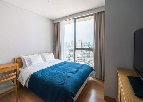 PFD-08699 Condo for rent, The Lumpini 24, city view room, fully furnished, ready to move in, near BTS Phrom Phong 🏙️✨