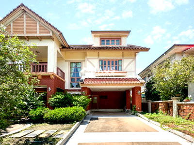 บ้านเดี่ยว รร.สายอักษร : ✨ คุ้มสุดบนกาญจนาฯ! จอดรถ 4 คัน ส่วนกลาง 10 บ. รีโนเวทนิดหน่อยพร้อมอยู่ 🔥 ขายบ้านเดี่ยว พฤกษ์ภิรมย์ รีเจนท์ ปิ่นเกล้า 🔥 / 4 ห้องนอน #HBGY014
