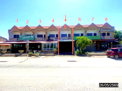 Shophouses for sale Muang Nong Khai Nongkai : SHOP HOUSE 21.9 Sq.w. Muang Nong Khai Nongkai for 2.9M