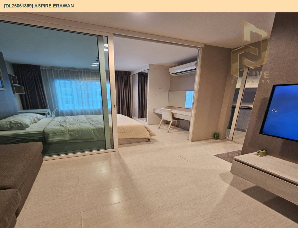 รูป DL26061359 ให้เช่าคอนโด แอสปาย เอราวัณ (Aspire Erawan) ใกล้ BTS ช้างเอราวัณ พร้อมเข้าอยู่ โทรด่วน 0653619502 LineID @952jdxxk - รูปที่ 7/11