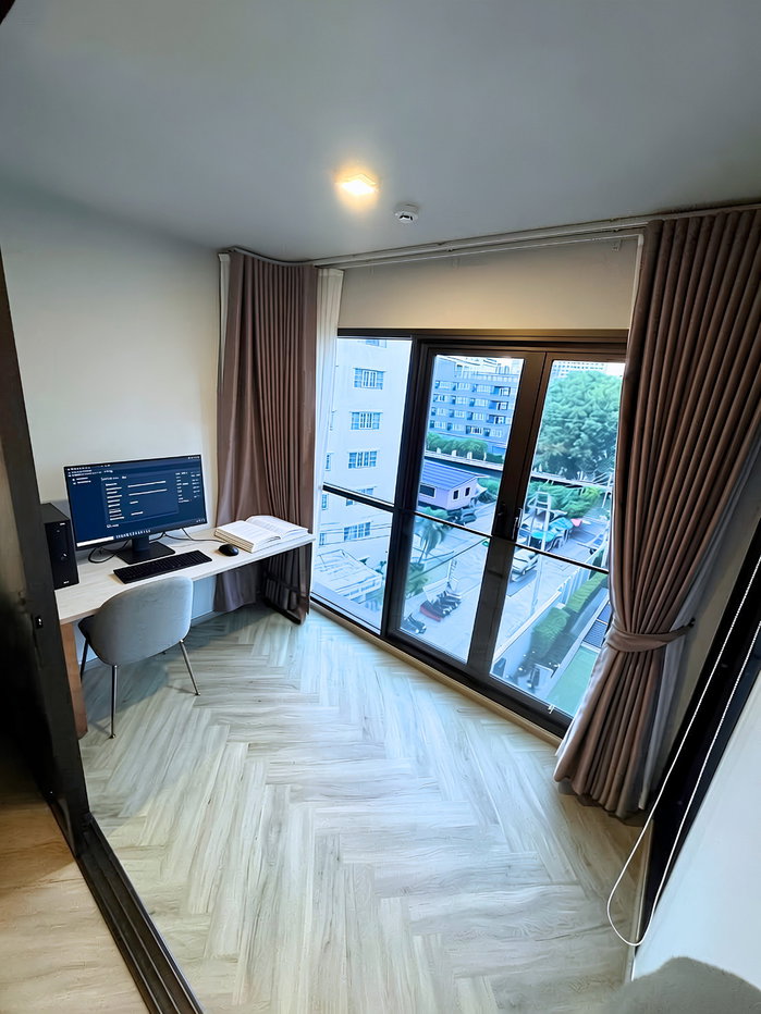 picture 🔥 Chapter Thonglor 25 - Only 33,000 THB ✨ 1 Bed Plus, 42 sq.m., 6th floor, ready to move in. - 7/9