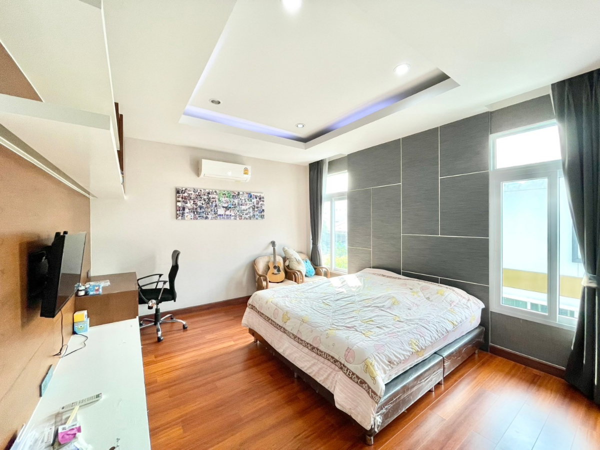 รูป *HOT*ขายบ้านเดี่ยว 3 ชั้น The Gallery House Pattern เดอะ แกลเลอรี่ เฮ้าส์ แพทเทิร์น 4นอน 5น้ำ 57ตรว. ต่อเติมแล้ววัสดุเกรดพรีเมี่ยม แปลงมุม สงบ!!!! - รูปที่ 22/28