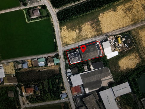 Factory for sale in Sam Phran district, Nakhon Pathom province. 480 sq m, 1 rai 77 sq wah.