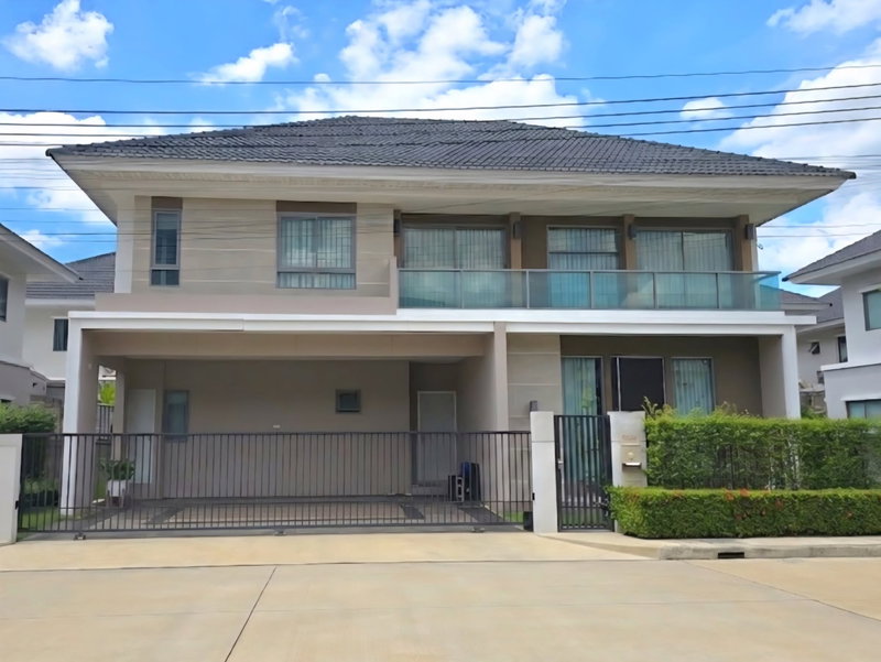 บ้านเดี่ยวให้เช่า : ให้เช่าบ้านเดี่ยวหรู Perfect Place พระราม 9 - กรุงเทพกรีฑา