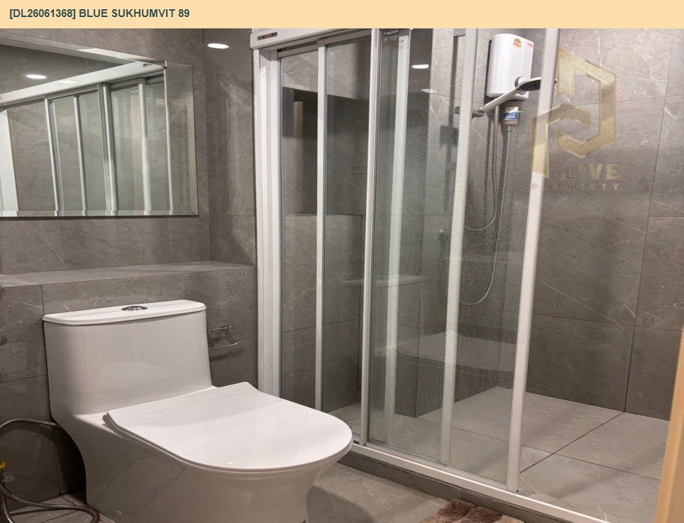 รูป DL26061368 ให้เช่าคอนโด บลู สุขุมวิท 89 (Blue Sukhumvit 89) ใกล้ - พร้อมเข้าอยู่ โทรด่วน 0638692663 LineID @952jdxxk - รูปที่ 7/8