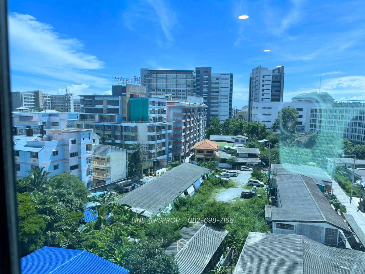 รูป คอนโดเช่าบางเเสน ทำเลดี ใกล้ม.บูรพา Brixton Campus Bangsaen✅ พร้อมเข้าอยู่ #CR0477 - รูปที่ 8/8