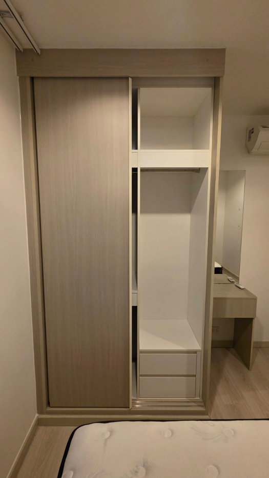 รูป 🚩ให้เช่า Skyline รัตนาธิเบศร์ 🏡 มีเครื่องซักผ้า + ตู้เย็น + ไมโคเวฟ พร้อมอยู่  MRT แยกนนทบุรี 1 🚩 - รูปที่ 3/17