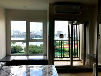 Condos for rent : 🚩 For Rent Condo SUPALAI VERANDA RAMKHAMHAENG Building C, Floor 12,Studio, Room size 30.00 sqm