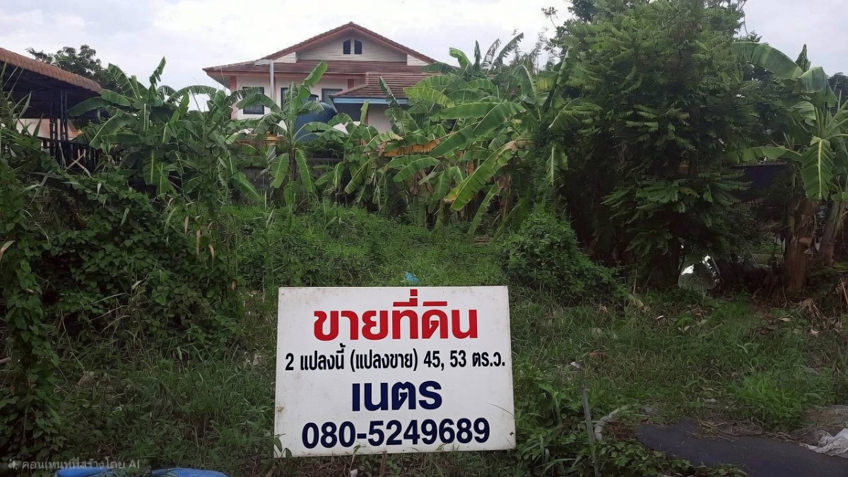 รูป ขายที่ดินเปล่า 45 ตร.วา โครงการบ้านปีกไม้ บางใหญ่ นนทบุรี ทำเลดี ใกล้ MRT คลองบางไผ่ - รูปที่ 7/9