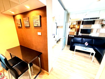 Condos for rent : 🎈Available and ready for rent, Condo Lumpini Mega City Bangna 8,000 / month ✨Beautifully decorated room, fully furnished, has a washing machine.