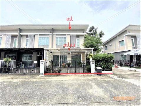 For Sale Townhouse/Townhome  , Pruksa Ville 93 Nakornin - Ratchapruek , MRT-Bang Rak Yai , Bang Khun Kong , Bang Kruai , Nonthaburi , CX-110440 ✅ Live chat with us ADD LINE @connexproperty ✅