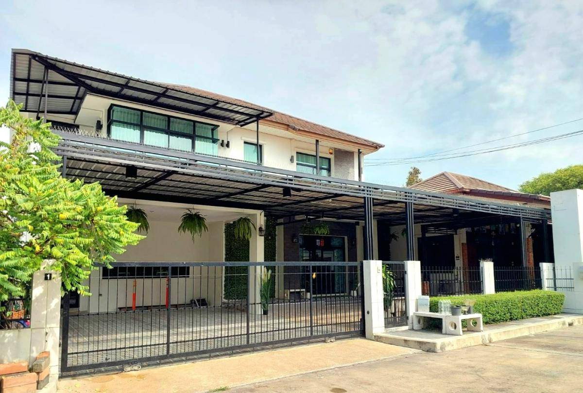 รูป ขายบ้านเดี่ยว รัตนาธิเบศร์-ราชพฤกษ์ 125 ตร.ว. ใกล้รถไฟฟ้าบางรักน้อย 500 ม. 3 อาคารหลังใหญ่ ทำเลดีพร้อมอยู่ - รูปที่ 2/11