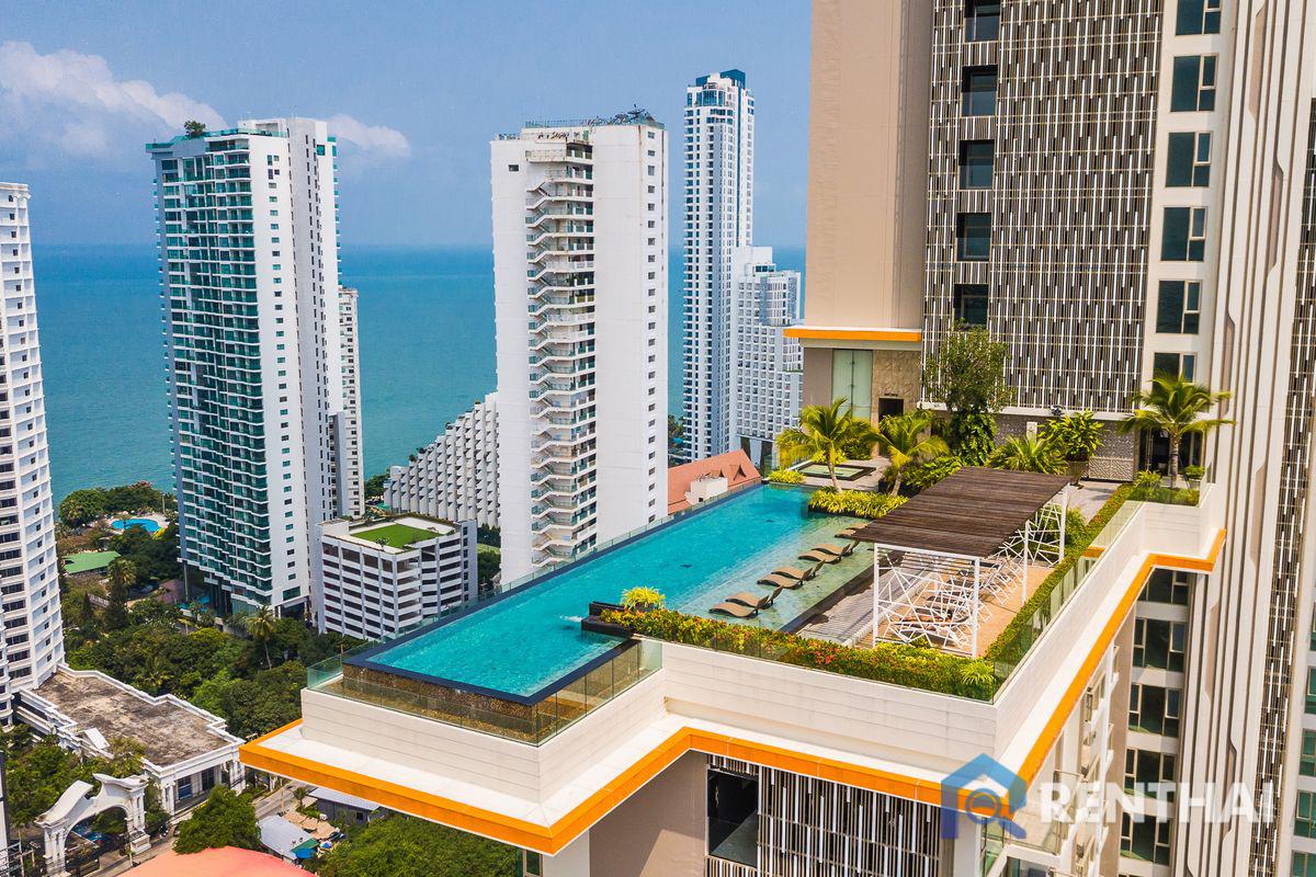 รูป ราคาเบาๆ The Riviera Wongamat สตูดิโอ ห้องเห็นวิวเมืองและวิวทะเล  ชื่อต่างชาติ - รูปที่ 18/25
