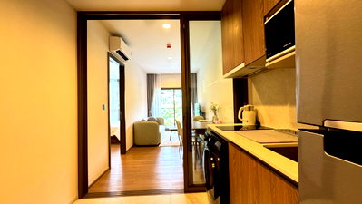 Condos for rent 700 Year Sports Arena Chiang Mai : ✅For Rent: Mekin House, Pool View, 1 Bedroom, 3rd Floor, Building B, 23,000 THB. ☎️0647924426 (Ben)