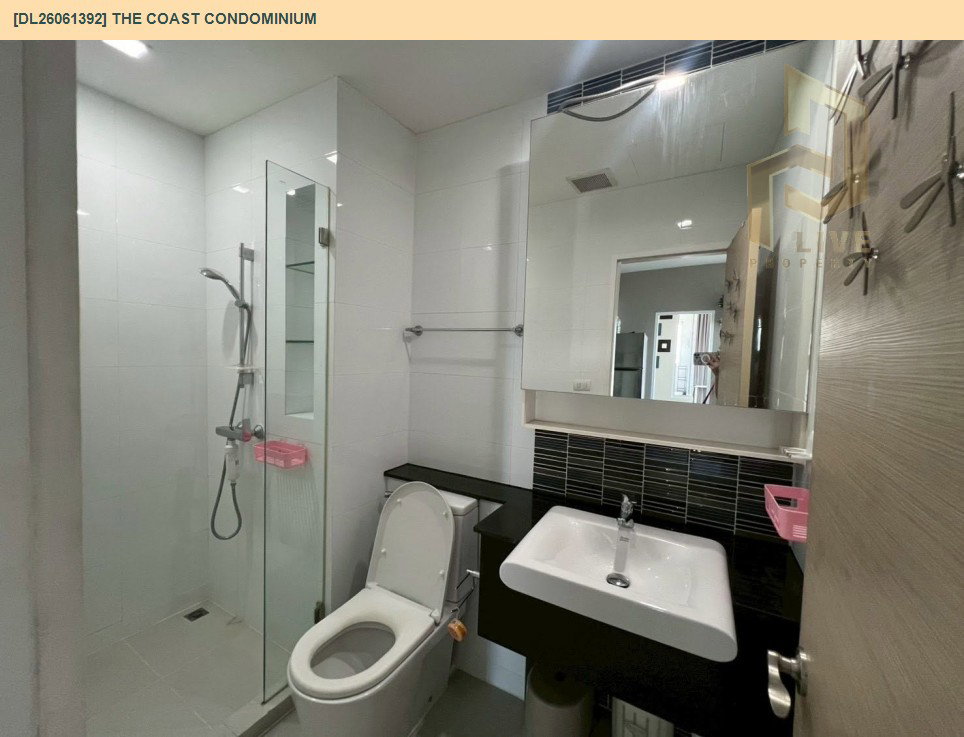 รูป DL26061392 ให้เช่าคอนโด เดอะ โคสต์ คอนโดมิเนียม (The Coast Condominium) ใกล้ BTS บางนา พร้อมเข้าอยู่ โทรด่วน 0653619502 LineID @952jdxxk - รูปที่ 8/13