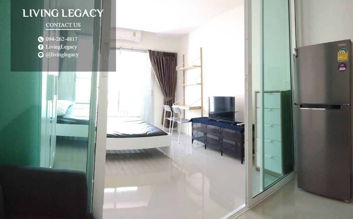 รูป SX6SG2 เช่าด่วน! คอนโด Asakan Place Srinakarindra 27 ตร.ม. ชั้น 13 | 1 นอน 1 น้ำ | 8,500 บาท/เดือน | LINE: @livinglegacy - รูปที่ 9/13