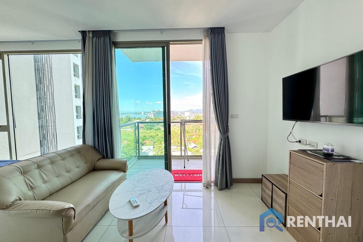รูป ราคาเบาๆ The Riviera Wongamat สตูดิโอ ห้องเห็นวิวเมืองและวิวทะเล  ชื่อต่างชาติ - รูปที่ 3/25