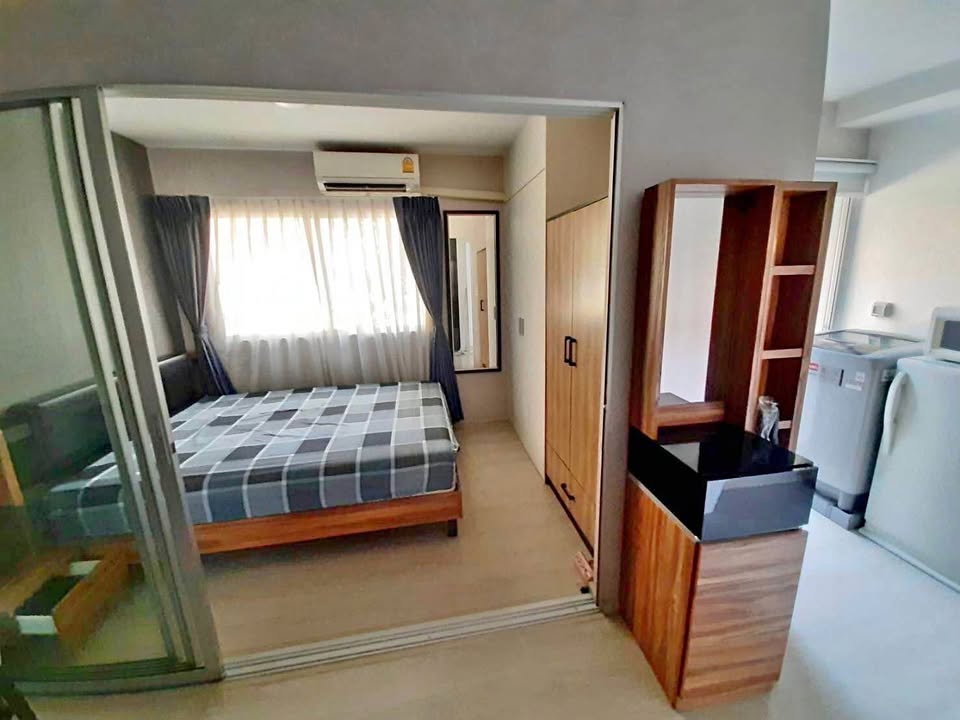 รูป ให้เช่า Plum Condo Park Rangsit เฟส3 ตึก A ชั้น 2 เฟอร์ครบ พร้อมเครื่องซักผ้า - รูปที่ 2/12