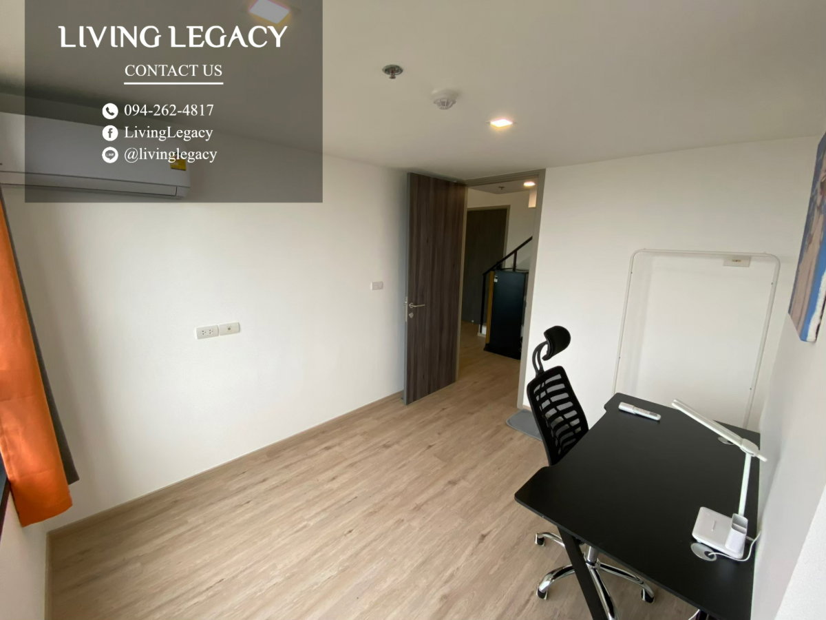 รูป TH6P1X เช่าด่วน Loft 38 ตร.ม. The Rich Rama 9 - Srinakarin | 1 นอน 1 น้ำ | 20,000 บาท/เดือน | LINE: @livinglegacy - รูปที่ 13/26