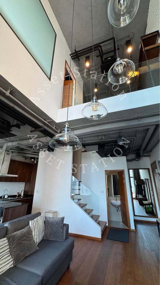 รูป ห้องว่างพร้อมเช่า ‼️ Villa Asoke ห้อง Duplex หรู ห้องกว้าง 80 ตร.ม. ชั้นสูงวิวกรุงเทพใกล้ MRT เพชรบุรี🏢 - รูปที่ 11/19