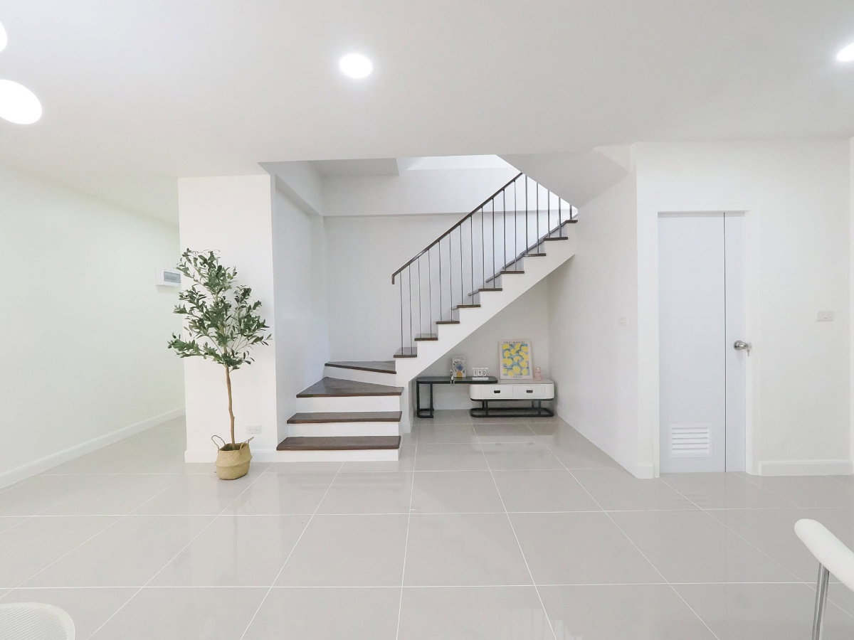 รูป ขายราคาพิเศษ ทาวน์โฮม 3.5 ชั้น ม.ดิแอททิค ขนาด 23.1 ตร.ว. 5 ห้องนอน 3 ห้องน้ำ บ้านสไตล์โมเดิล ทำเลหลังริม ต้นโครงการ รีโนเวทใหม่ทั้งหลัง [แจ้งวัฒนะ] - รูปที่ 13/64