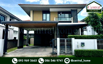 บ้านเดี่ยว ถนนนิมิตรใหม่ : บ้านเดี่ยว เศรษฐสิริ วงแหวน - ลำลูกกา สไตล์โมเดิร์น พร้อมอยู่