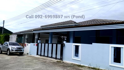 Houses for rent  Yak Jay Market : House for rent in Bang Sare, Sattahip, Navy house 40 2 bedrooms, 2 bathrooms by owner