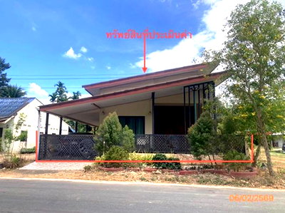 บ้านเดี่ยว สุราษฎร์ธานี : บ้านเดี่ยว 69 ตร.วา พุนพิน สุราษฎร์ธานี 2.1M