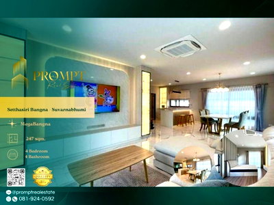 Houses for rent King Kaew Road : ST14023 - Setthasiri Bangna - Suvarnabhumi : MegaBangna 