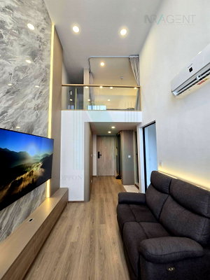 Condos for rent : 🚩 For Rent Condo LIFE RAMA 4 - ASOKE Building 1, Floor 34,Duplex, Room size 41 sqm