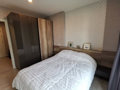 รูป ให้เช่า ห้องสวย แอสปาย สาทร  ท่าพระ (aspire sathorn thapra)  ติด BTS ตลาดพลู   พร้อมเฟอร์+ เครื่องซักผ้า +ห้อง 31 ตรม. เพียง 12,000 บาท   - รูปที่ 2/16